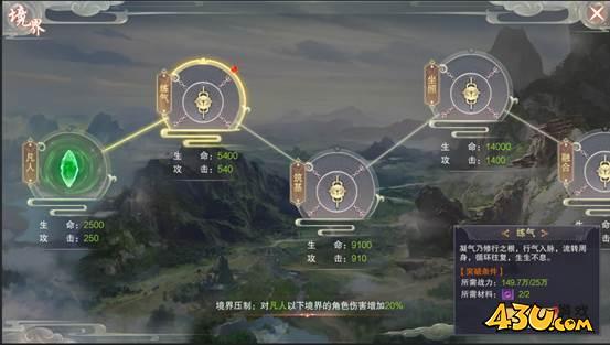 角色系统 43u《剑舞乾坤》角色系统玩法攻略